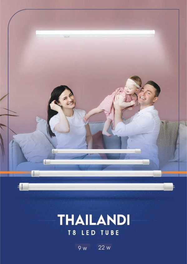 لمبات أنابيب LED T8 (T8 LED Tubes) لمبات أنابيب بمقاسات 60 سم و120 سم (9W-22W).